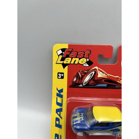 Motormax Fast Lane 2 Pack Sealed RARE WOW LOOK - Picture 6 of 8
